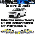 LED Interior Light Kit for Land Rover Freelander Discovery L319 Range Rover Sport Evoque P38 L322 L320 LR2 LR3 LR4 1 ...