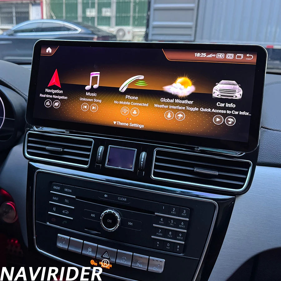 14.6' Car Radio 3200x1200 QLED Android For Mercedes Benz ML GL GLE GLS W166 X166 2012-2019 | AUTOKITSHOP