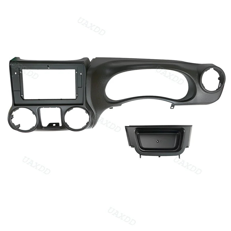 10.1inch Big Screen 2 Din Audio Face Plate Fascia Frame For Jeep Wrangler 2011-2016 car pa