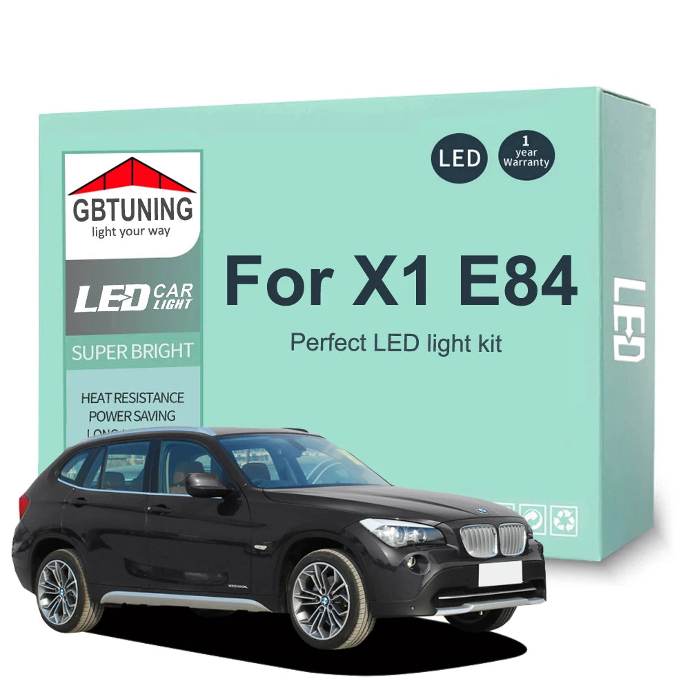 16-Piece LED Interior Light Kit for BMW X1 E84 - Canbus Error-Free Bulbs | AUTOKITSHOP