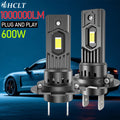 Ampoule H7 LED Ultra Powerful Wireless Spotlight Automobile Headlight Bulbs Plug And Play