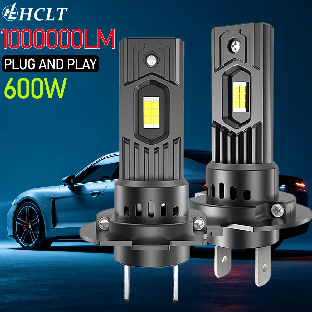 Ampoule H7 LED Ultra Powerful Wireless Spotlight Automobile Headlight Bulbs Plug And Play