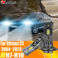 High Power H7 Led Headlight Canbus No Error H18 Car Bulb 6000K White Light Moto Diode Lamp