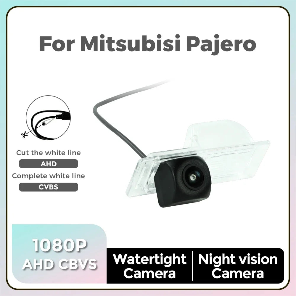1080P 170 Degree Reverse Camera for Mitsubisi Pajero L200 Fisheye Lens Car Vehicle Night V | AUTOKITSHOP