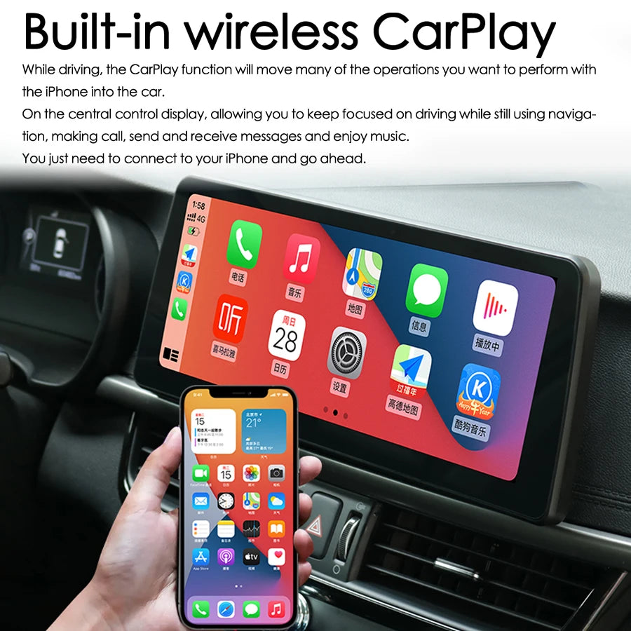 Android 14 AutoRadio 12.3Inch Screen For Kia Optima K5 2015 + Stereo GPS Navigation Car Mu | AUTOKITSHOP
