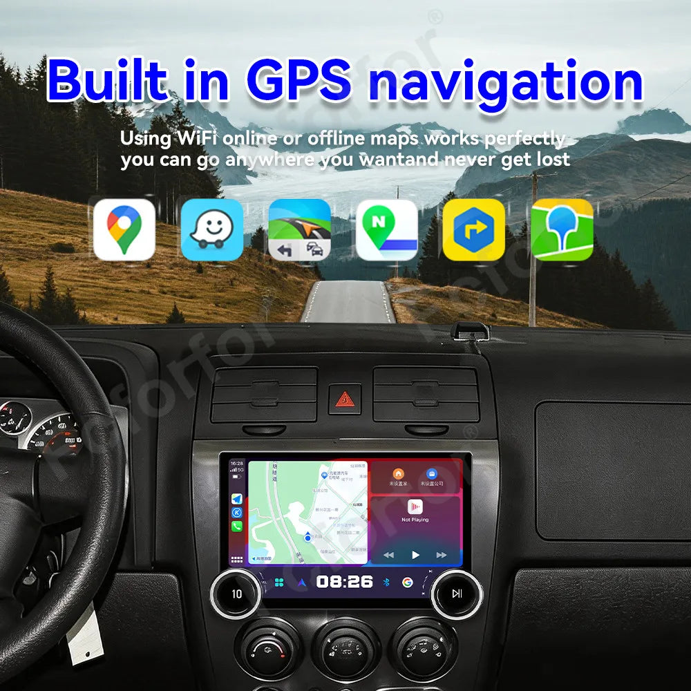 Premium Multimedia Upgraded HD Touch Screen Android 15 11.5 Inch Wireless CarPlay GPS Navi