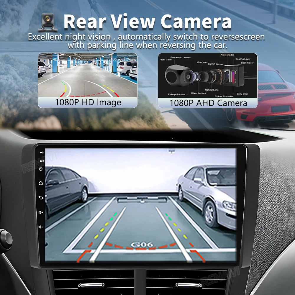 Android 16 For Subaru Forester 3 SH 2007 - 2013 Impreza GH 2007-2011 Android Car Radio Mul