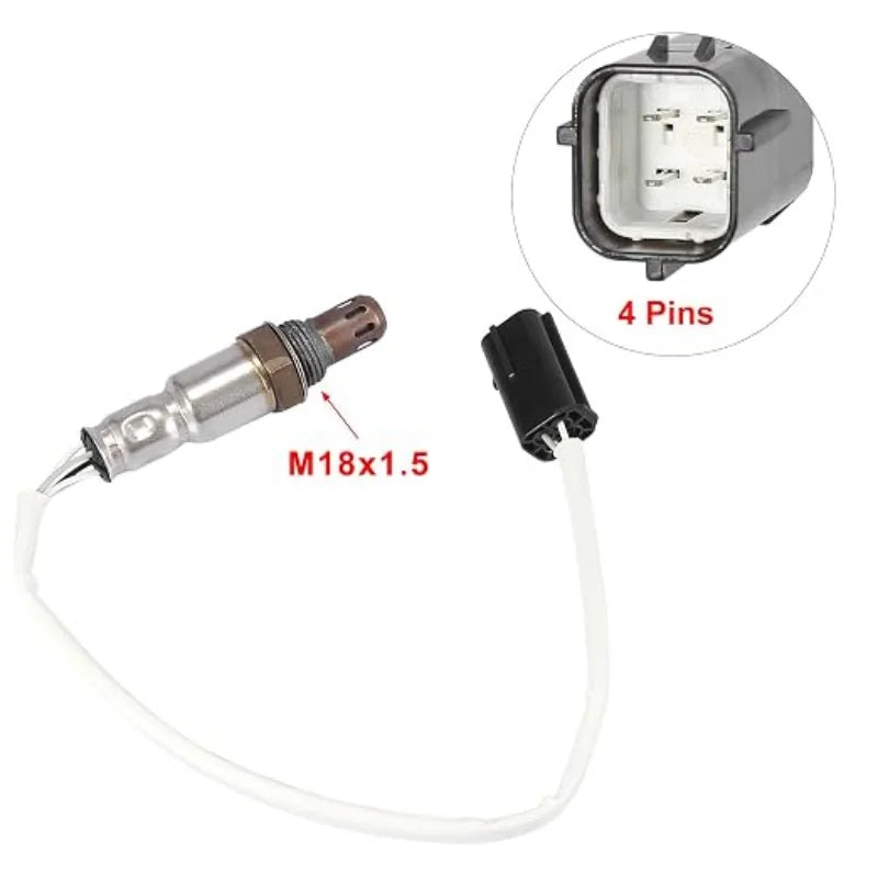 234-4381 Downstream Left Side O2 Sensor For Nissan Teana Tiida Micra March Altim for Nissan O2 - Automotive LED Light
