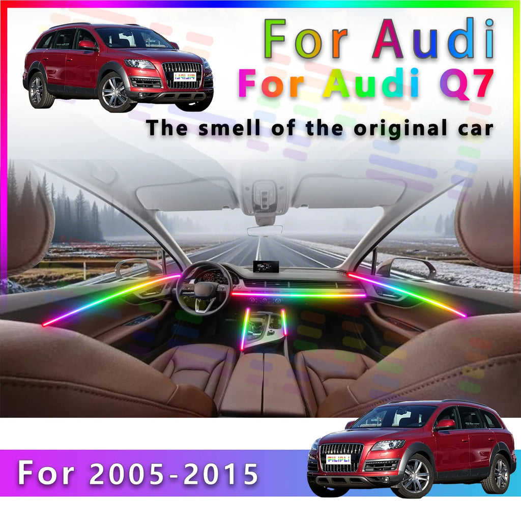 RGB - Ambient Light - for Audi Q7 2005-2015 - Car Interior Lighting | AUTOKITSHOP