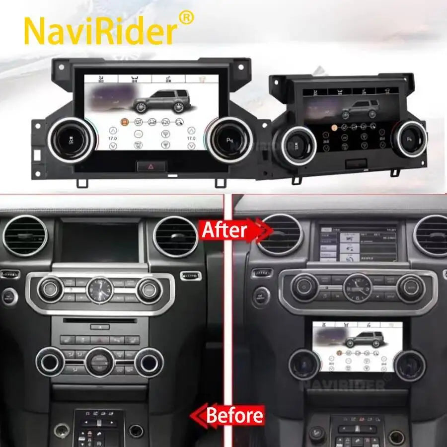 For Land Rover Discovery 4 2010 2016 AC Panel Upgrade Display Screen Climate Display Touch | AUTOKITSHOP