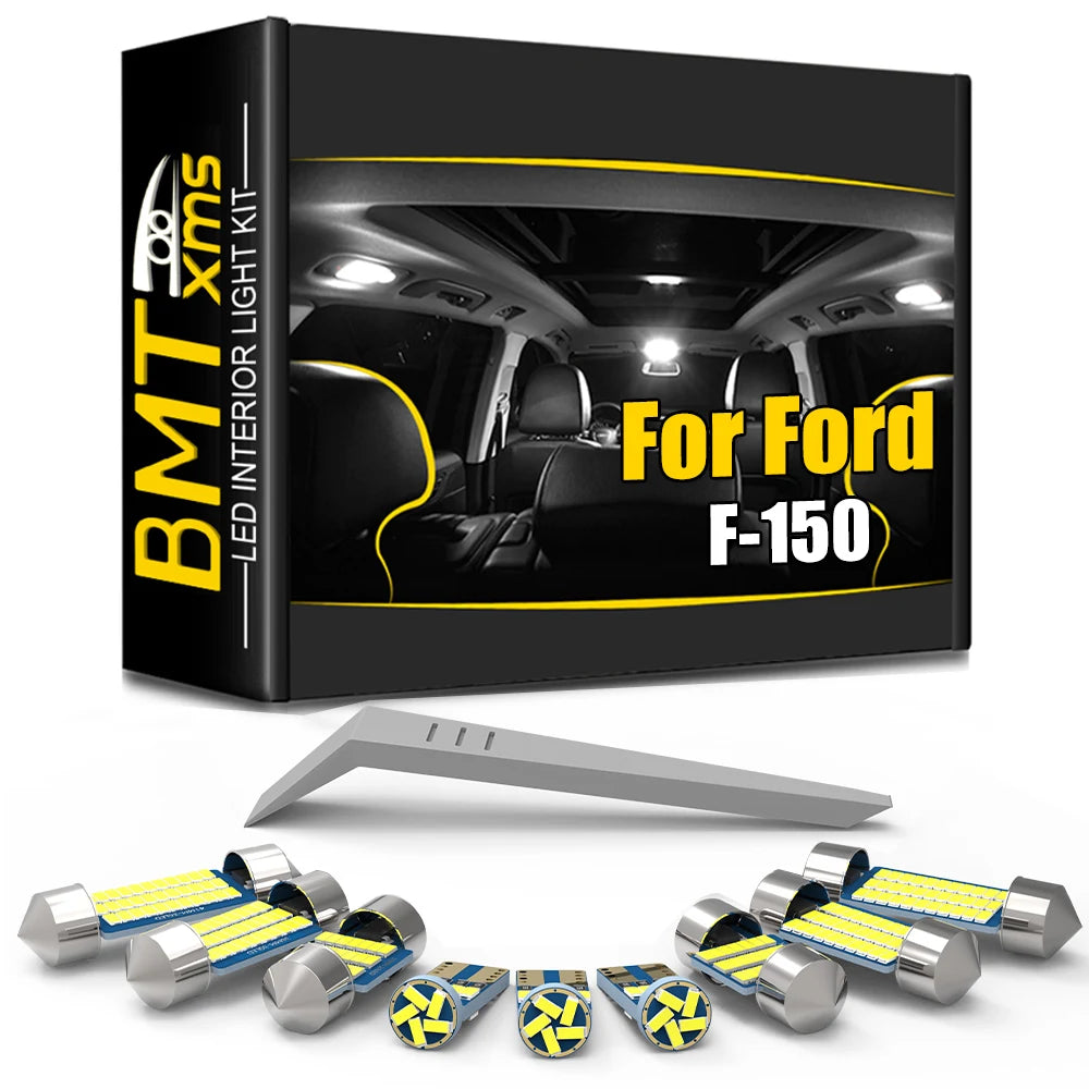 LED Interior Light Kit for Ford F150 - Canbus Error-Free Bulbs | AUTOKITSHOP