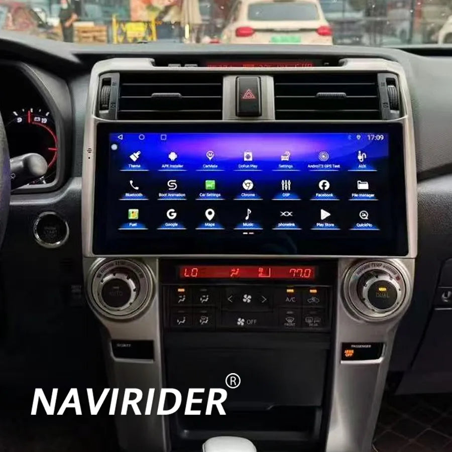 12.3inch Android15 Car Radio Audio Player For Toyota 4Runner 4 Runner 2009-2022 Navi GPS B | AUTOKITSHOP