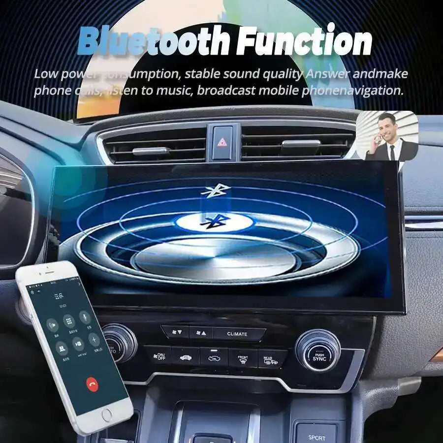 NaviRider Screen For Honda CRV CR-V 2016 Breeze 2017 2021 GPS Navi 12.3" Android 14 Car Mu