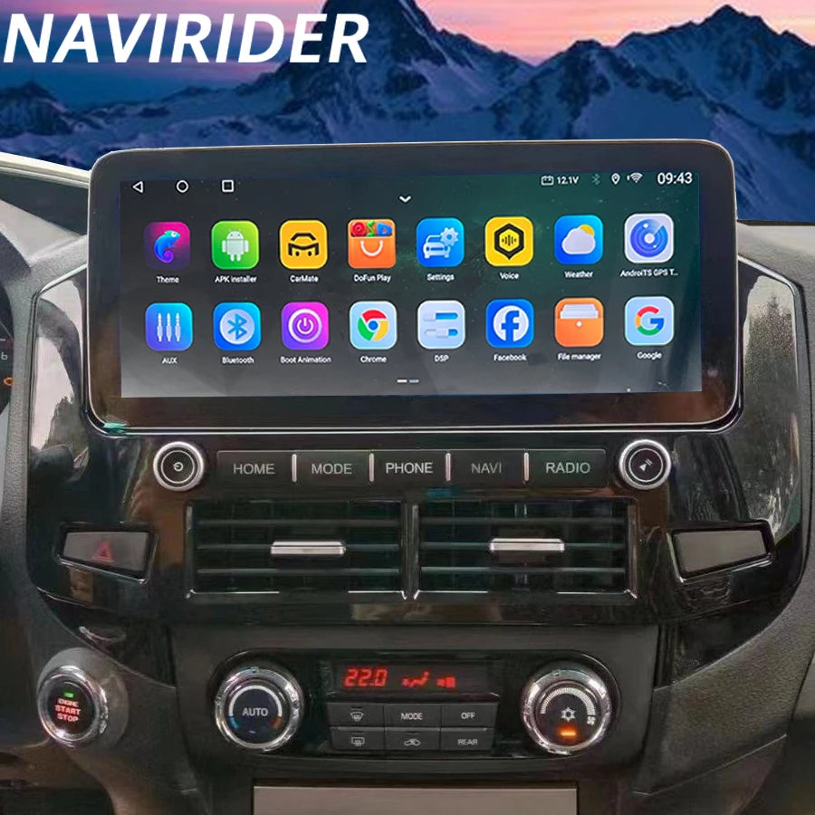 Head Unit For Mitsubishi Pajero 4 V73 V87 V88 V93 V97 V98 V99 V80 V90 2007-2020 Stereo And