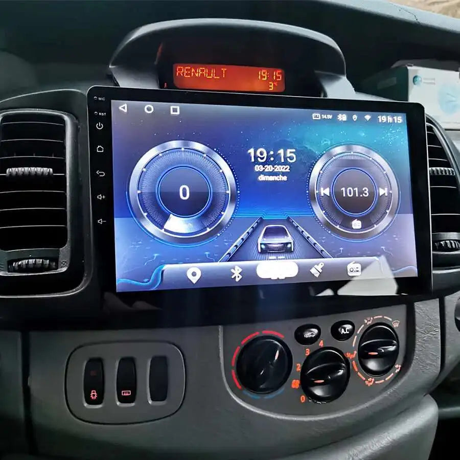 For Renault Trafic Nissan Primastar Opel Vivaro android 14 2007 Car Radio Multimedia Video