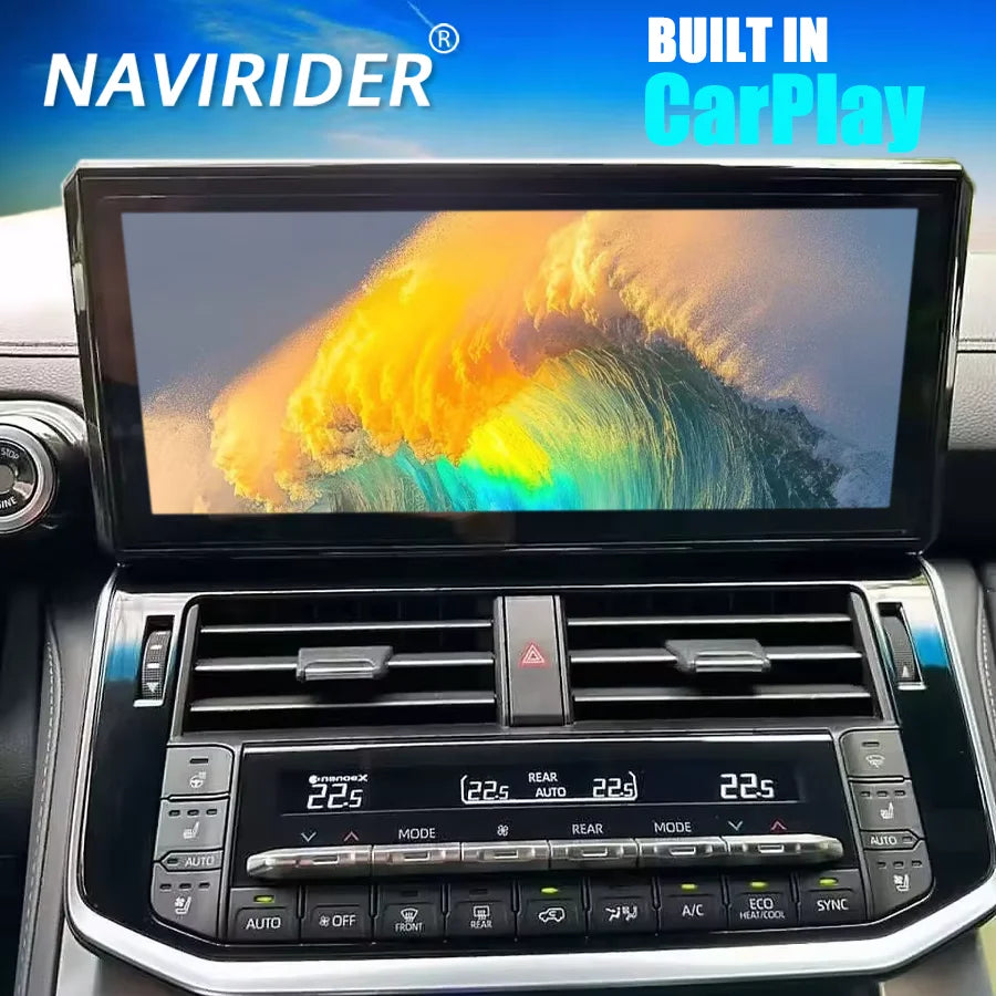 12.3inch Android15 Auto Car Radio For Toyota Land Cruiser 300 LC300 2022 2023 Multimedia P | AUTOKITSHOP