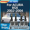 2/4Pcs Car Headlight 6000K H1 LED Bulb 28000LM Turbo Lamp CSP with Fan Cooling High Bright