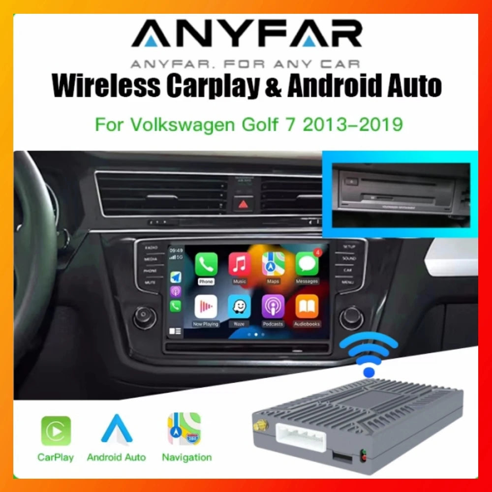 Wireless Carplay Android Auto for Volkswagen GTI Golf7 Tiguan Passat B8 Teramont Polo MIBI | AUTOKITSHOP