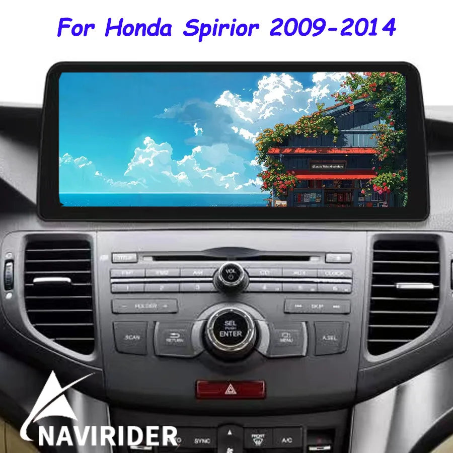 12.3inch Android15 Qled Screen For Honda Spirior 2009-2014 Car Radio Multimedia Video Play | AUTOKITSHOP