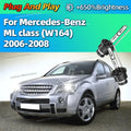 Xenon 35W 6000K White Car HID Headlight Replace D2S Light Bulbs For Mercedes Benz ML Class