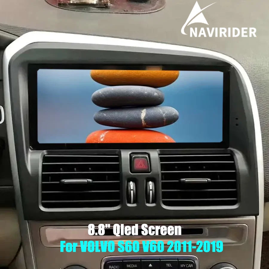 8.8" Qled Screen For VOLVO S60 V60 2011-2019 Android15 Car Radio Stereo Multimedia Video P | AUTOKITSHOP
