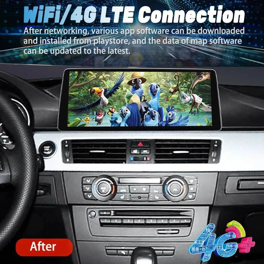 12.8''Android 14 DSP Carplay DSP AHD Screen For BMW 3 Series E92 2006-2015 AHD Car Radio W