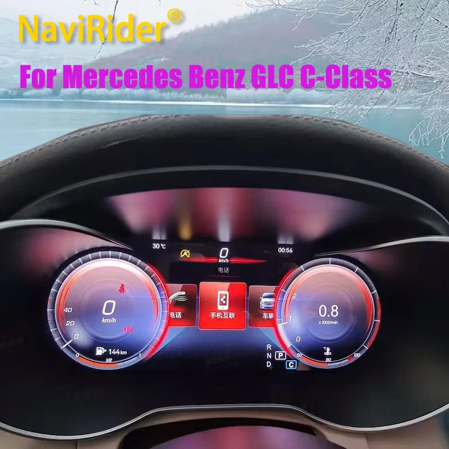 For Mercedes Benz GLC C-Class C Class W205 X253 C180 C200 2015-2018 Virtual Cockpit 2025 L | AUTOKITSHOP