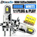 H7 LED Car Bulb H4 H11 H8 H9 9005 9006 HB3 HB4 9012 HIR2 Auto Motorcycle Car Headlight Wit
