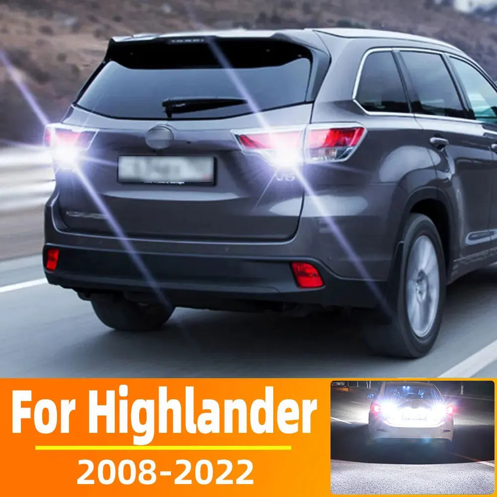 2-Piece LED Interior Light Kit for Toyota Highlander 2008-2015 - Canbus Dome Map Door Trunk Bulbs | AUTOKITSHOP