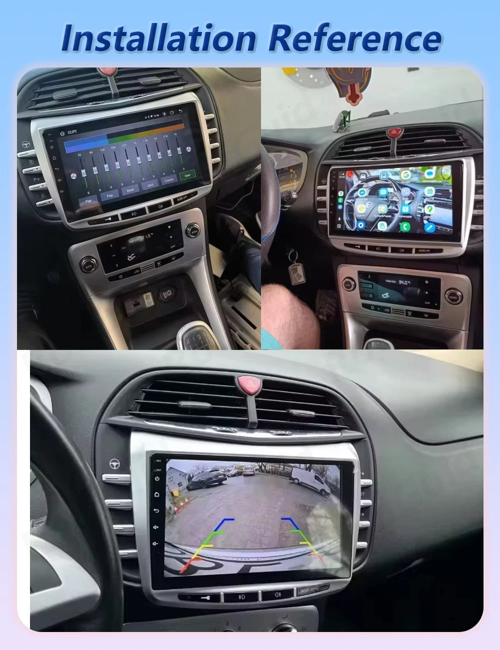 For Android Radio DAB+ DVR TPMS CARPLAY OBD 360 Cameras Voice Control Video Out For Androi | AUTOKITSHOP