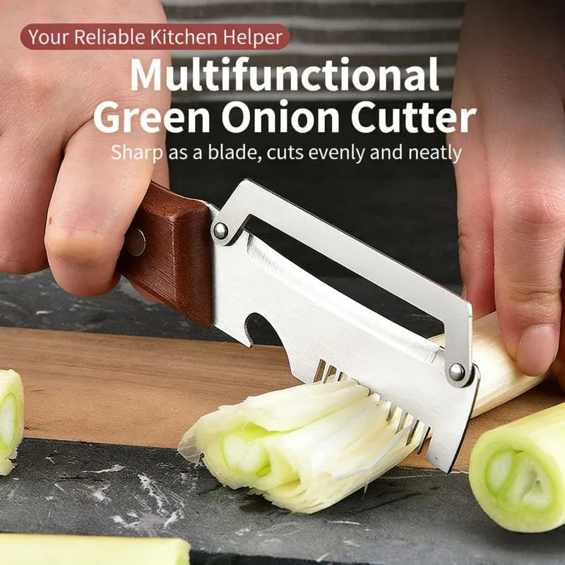 Easy Grip Non-Slip Multifunctional 3-in-1 Stainless Steel Peeler Vegetable & Fruit Slicer Shredd - Automotive LED Light