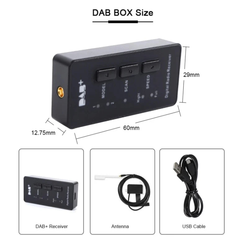 DAB/DAB+ Europoan Car Radio GPS Stereo Receiver Support AUX output FM function For Benz BM | AUTOKITSHOP