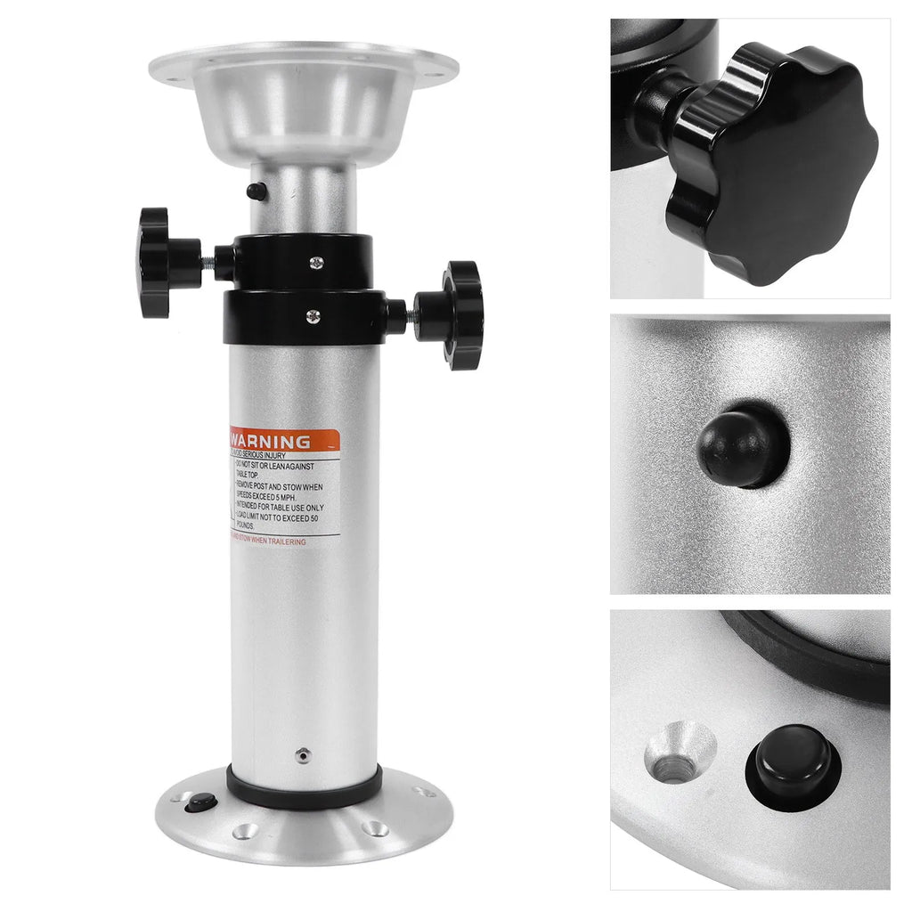 Adjustable Table Leg Removable Table Leg 430‑745mm Height Adjustable 3 Sections Aluminum Alloy f - Automotive LED Light