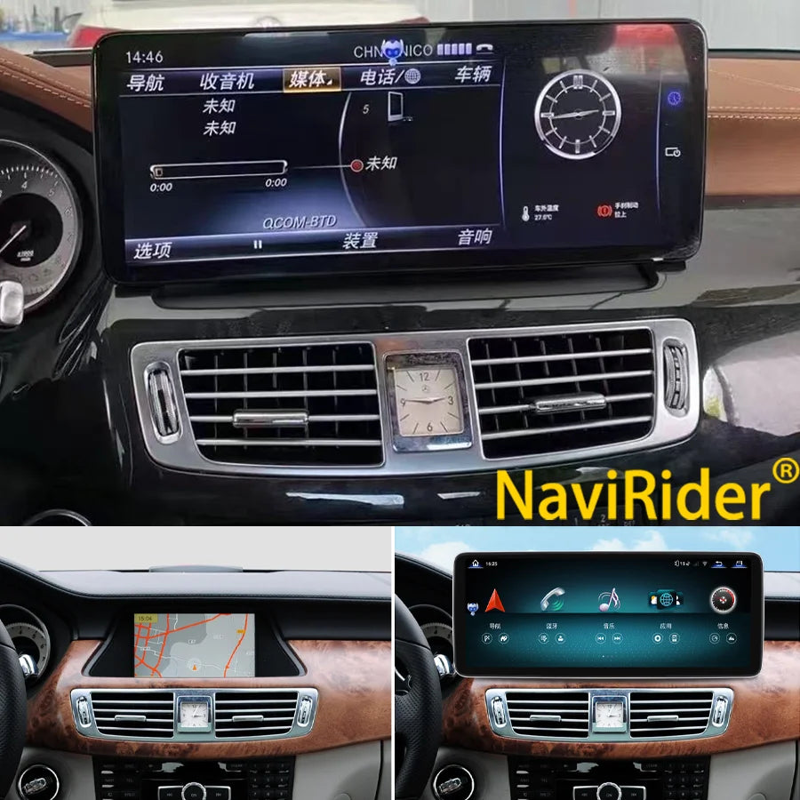Touch Screen Stereo Carplay For Benz CLS Class W218 2010-2015 Car Radio Multimedia Video P | AUTOKITSHOP