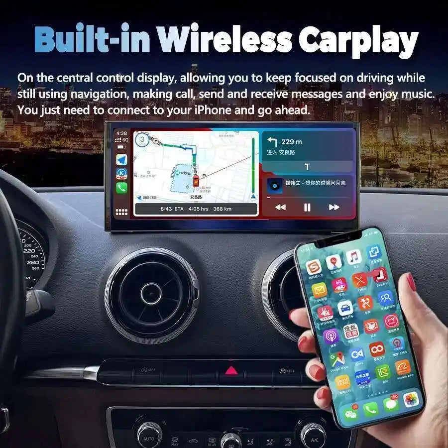 12.3inch Car Android Radio For Audi A3 8V 2012-2020 Multimedia Carplay Screen Audio Stereo