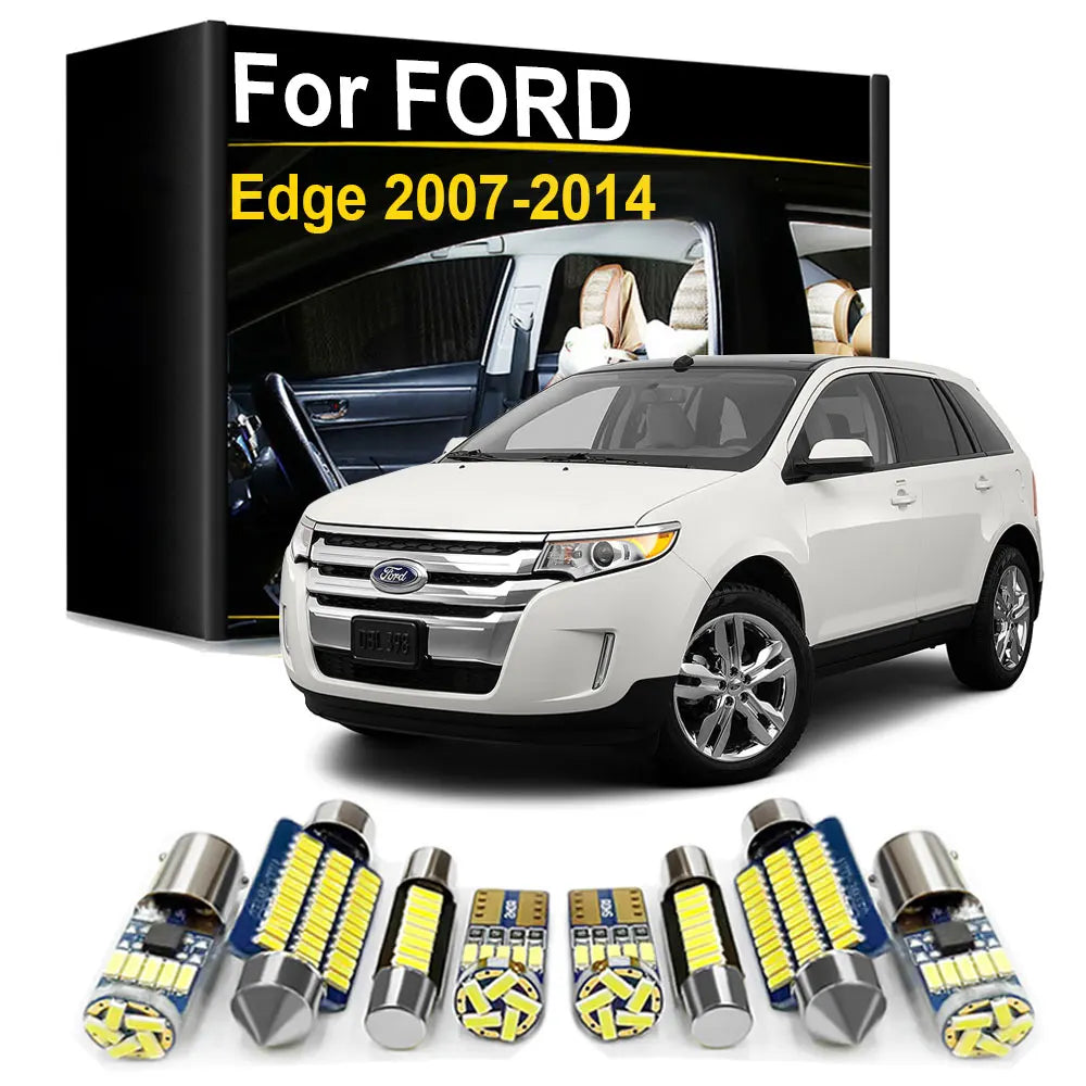 LED Interior Light Kit for Ford Edge - Canbus Error-Free Bulbs | AUTOKITSHOP