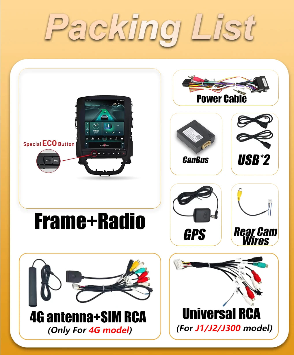 Android 16 Car Radio For Opel Astra J Vauxhall Buick Verano 2009-2015 GPS Navigation Multi | AUTOKITSHOP
