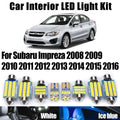 8-Piece LED Interior Light Kit for Subaru 2008-2014 - Canbus Error-Free Interior Bulbs