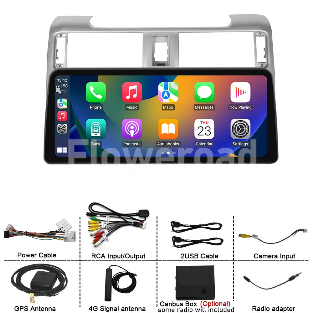 For Toyota 4Runner 4 Runner 2014 - 2019 8G 256G Android 15 Car Radio Car Multimedia Player | AUTOKITSHOP