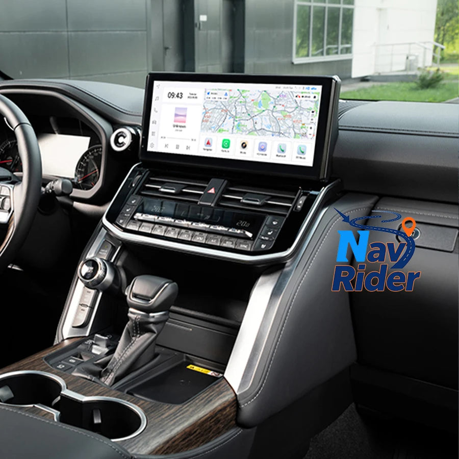 Navigation GPS Carplay Stereo DSP 12.3inch Android Auto Car Radio For Toyota Land Cruiser  | AUTOKITSHOP