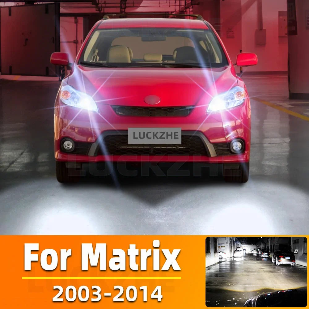 2-Piece LED Interior Light Kit for Toyota Matrix 2003-2006 - Canbus Dome Map Door Trunk Bulbs | AUTOKITSHOP