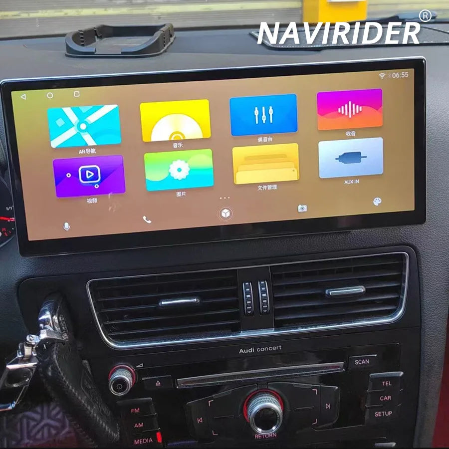 Android 15 12.3inch Car Radio Suitable For Audi Q5 2010-2017 Multimedia Video Player GPS N | AUTOKITSHOP