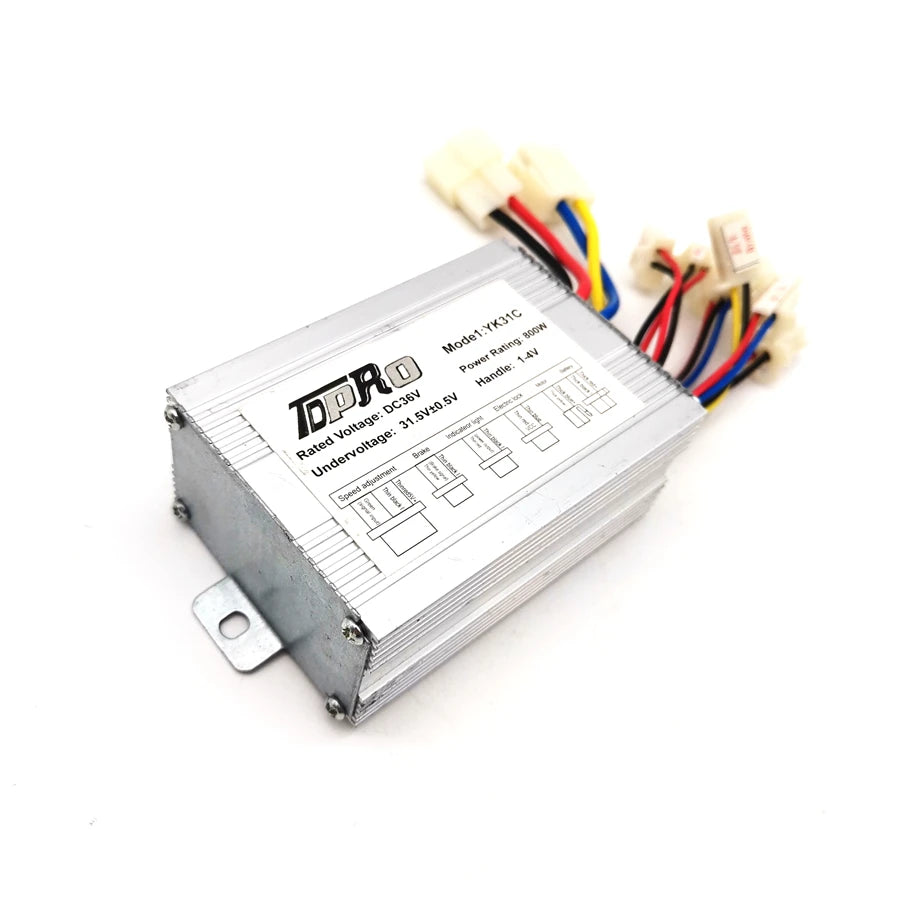 36V/800W Electric Bicycle Brush Motor Speed Controller Box For ATV Go Kart Quad
