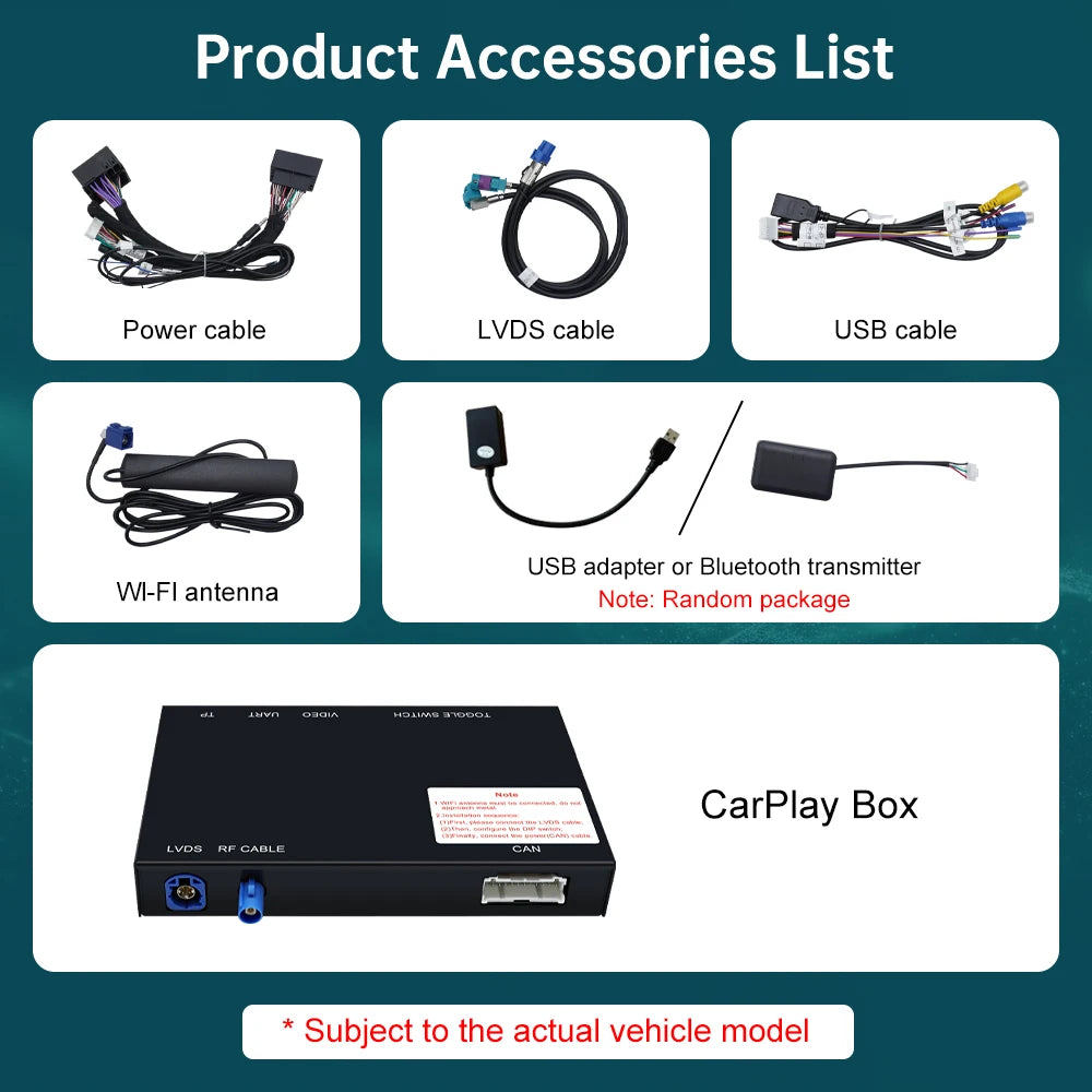 Wireless CarPlay RoadTop for Mercedes Benz GLE GLS 2016-2018, with Android Auto Mirror Lin