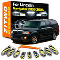 ZITWO 14Pcs No Error Canbus For Lincoln Navigator 2003 2004 2005 2006 LED Interior Dome Map Read - Canbus LED Car Light