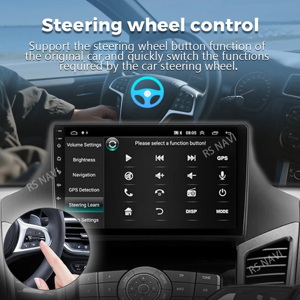Android 16 For Chevrolet Orlando 2009 2010 - 2018 2K QLED Stereo Car Radio Multimedia Vide