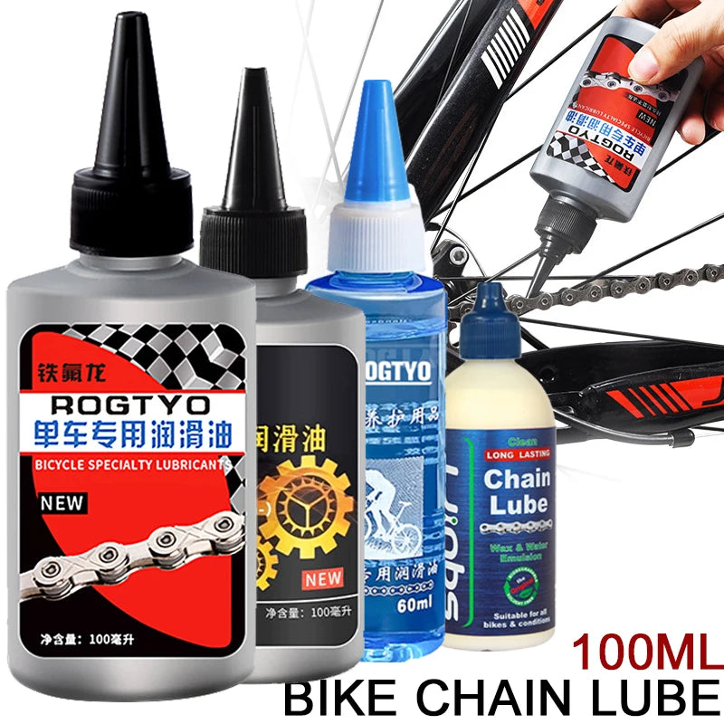 MTB Road Bike Chain Lube 100ml Bicycles Special Lubricant Mountain Bike Dry Lube Chain Oil Fork  - Automotive LED Light