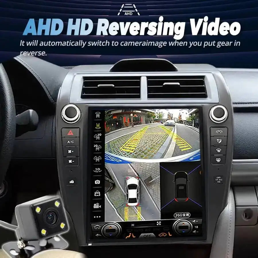 12inch Android 15 Screen Carplay Video Player For Toyota Camry 7 XV 50 55 US Version 2012- | AUTOKITSHOP