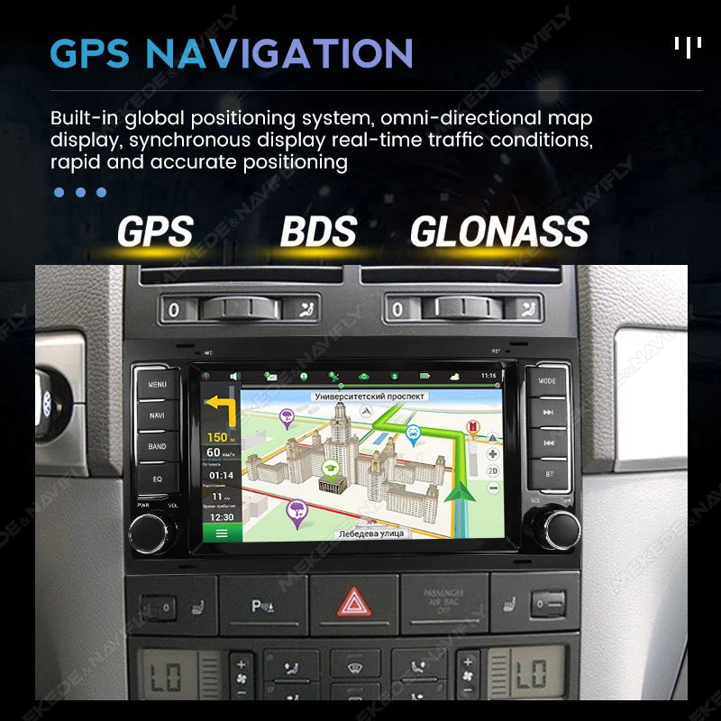 For VW Touareg Transporter T5 2004-2011 7INCH Android 15 Car Radio Multimedia Video Player