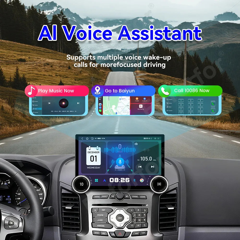 Full HD Ultra Large Touch Display Android 15 11.5 Inch Wireless CarPlay GPS Multimedia Nav